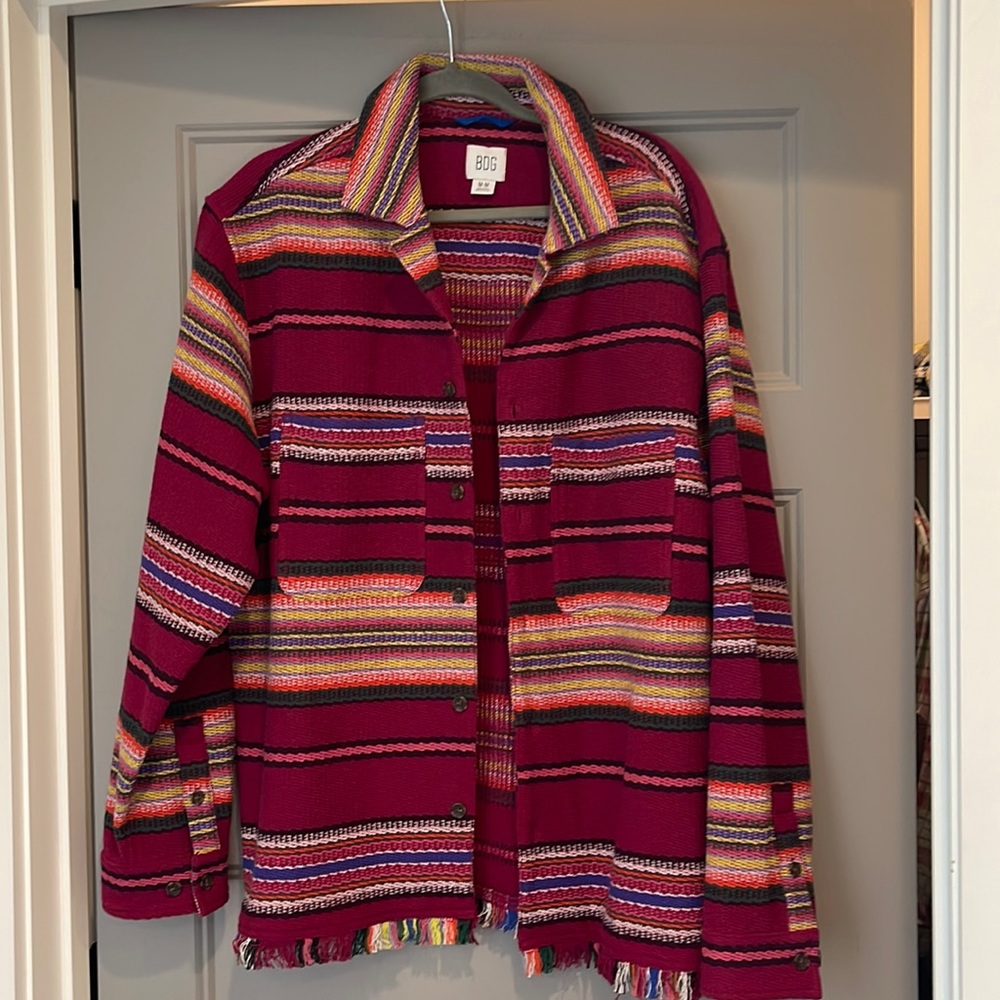 BDG Button Down Jacket Medium